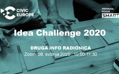 Poziv na drugu info radionicu o programu „Civic Europe Idea Challenge“