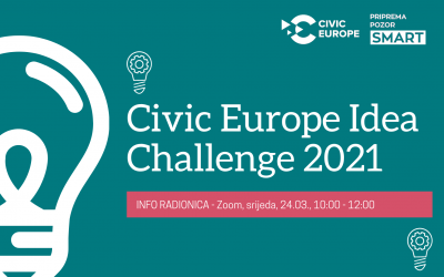 Poziv na info radionicu o „Civic Europe Idea Challenge 2021“